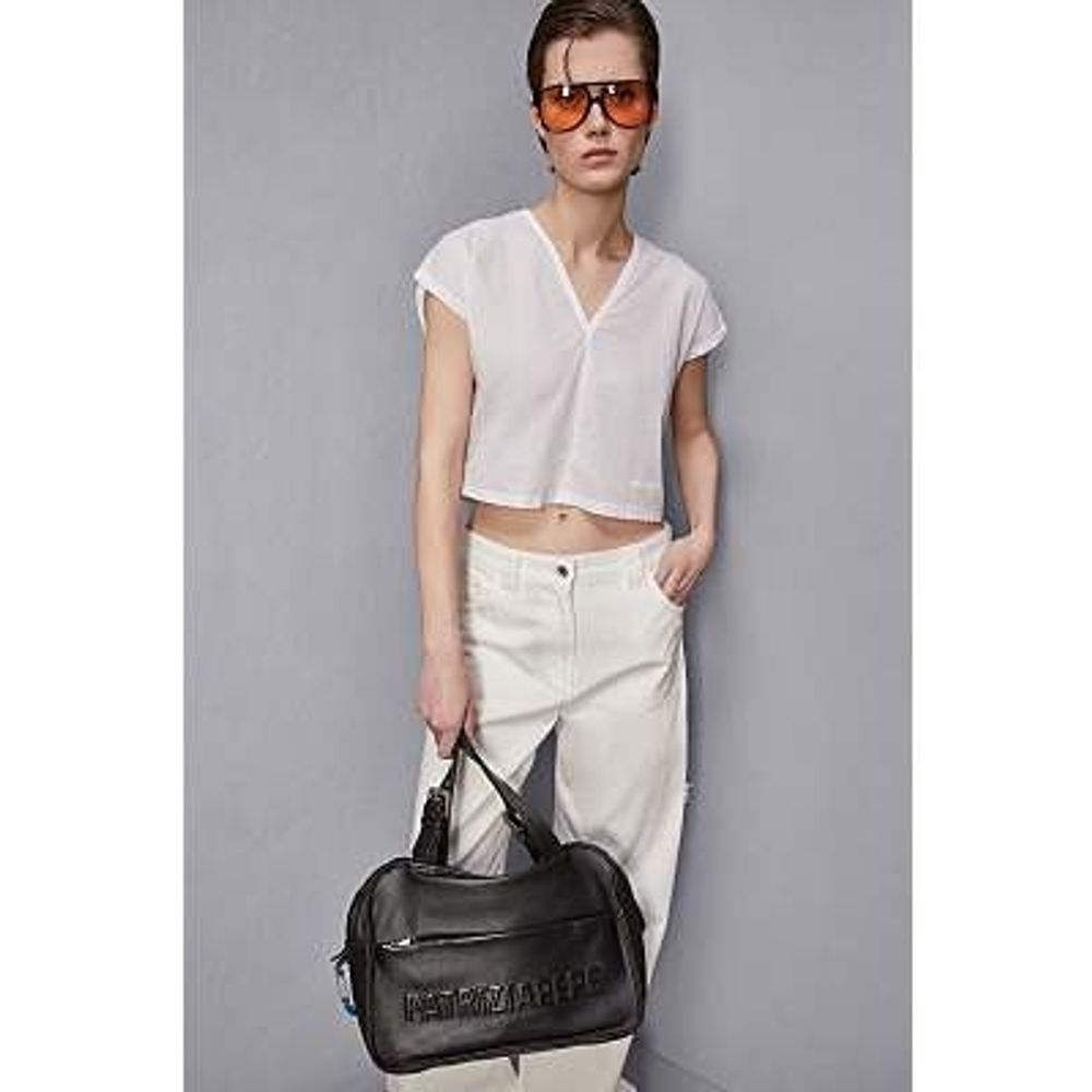 Patrizia Pepe White Cotton Women's T-Shirt