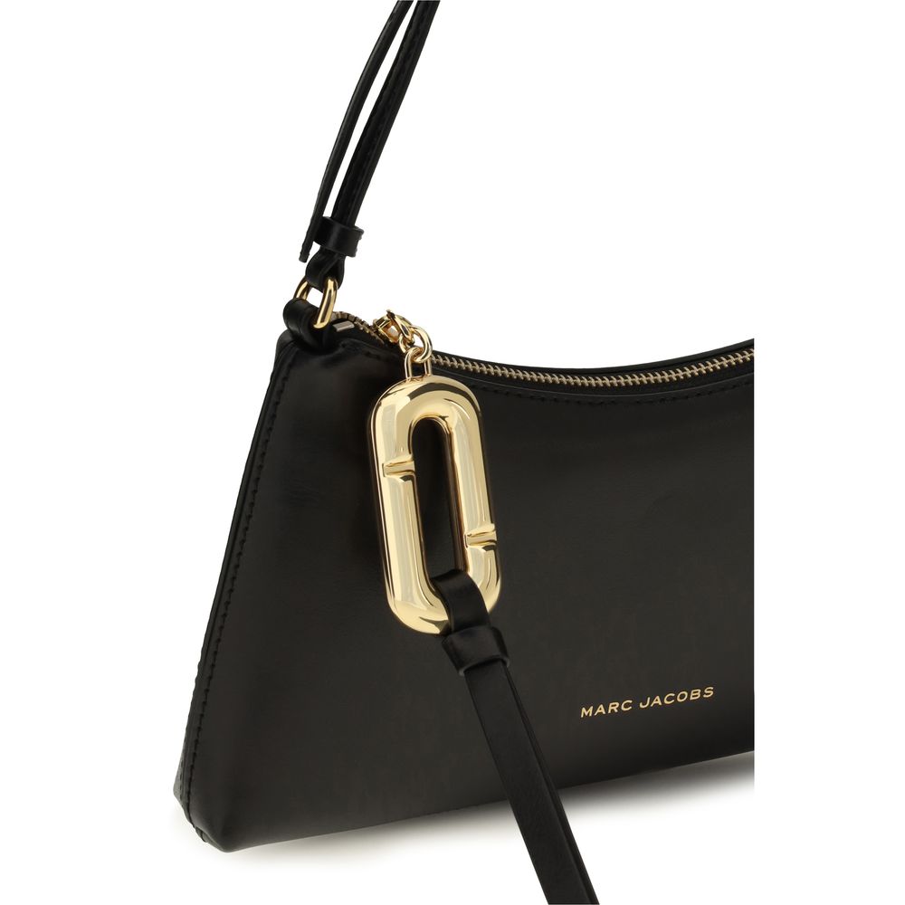 Marc Jacobs Black Calf Leather Bos Taurus Shoulder Women's Bag