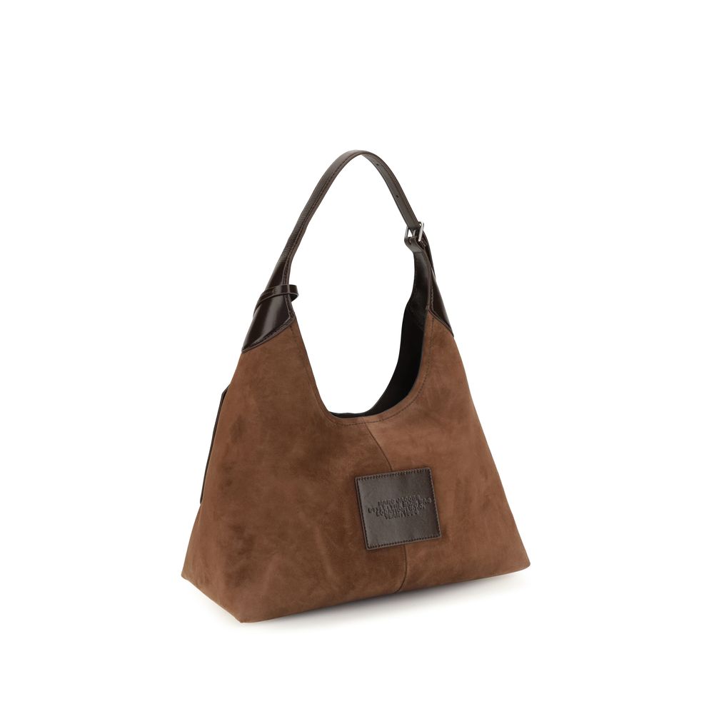 Marc Jacobs Brown Suede Leather Shoulder Women's Bag