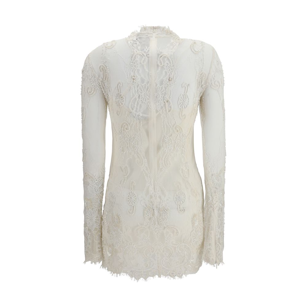 Blumarine White Polyamide Casual Women's Dress