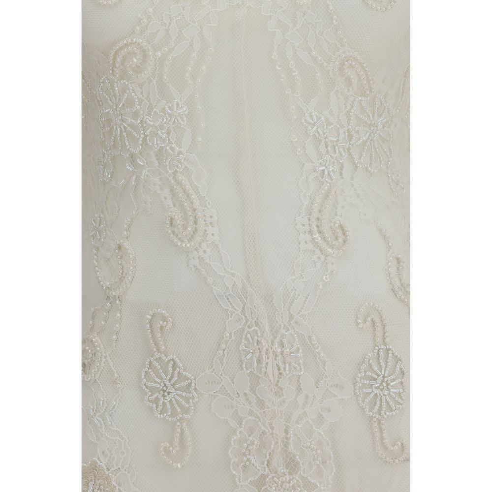 Blumarine White Polyamide Casual Women's Dress