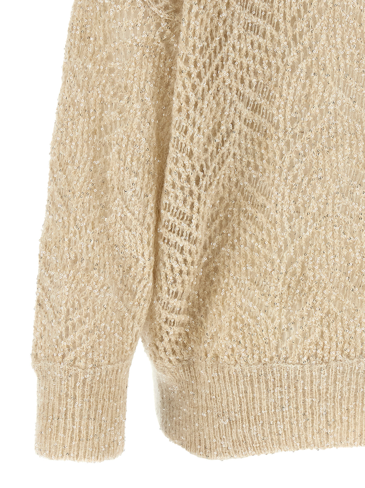 Brunello Cucinelli Beige Polyamide Women's Cardigan