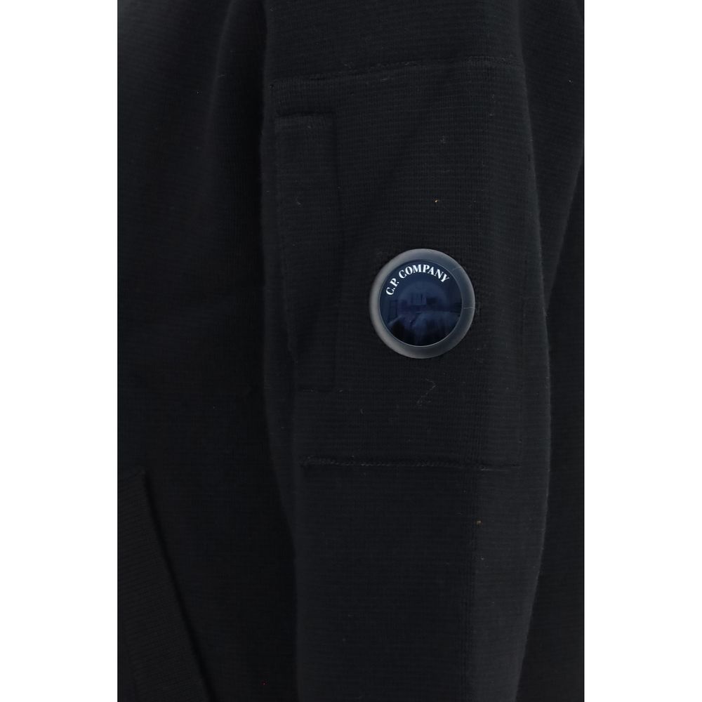C.P. Company Black Wool Oves Aries Men's Sweater