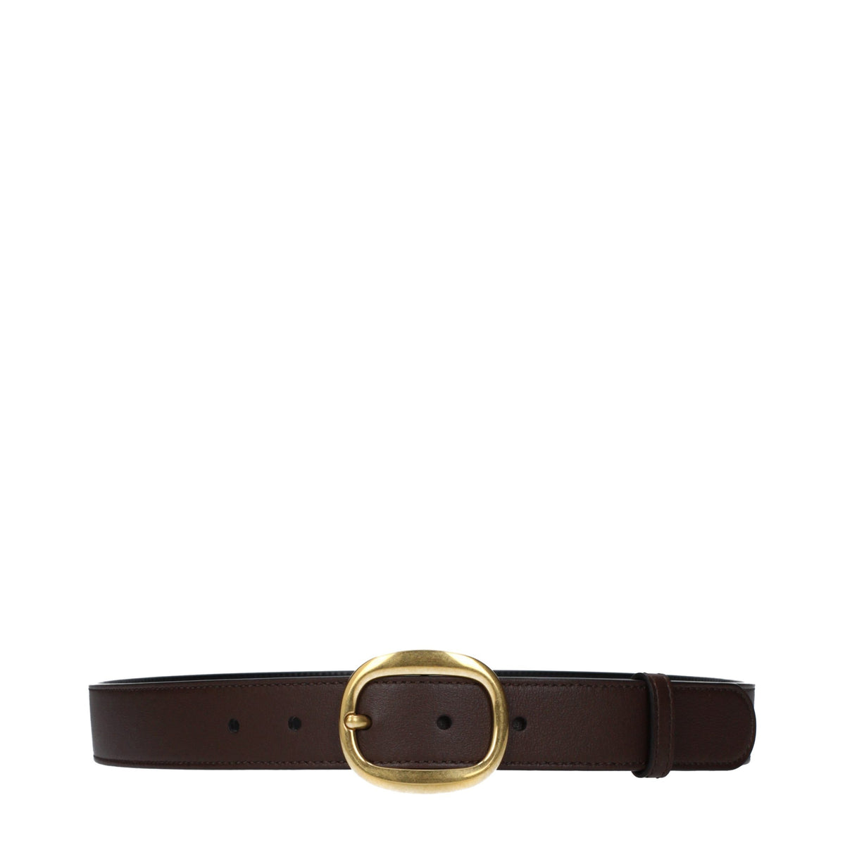 Tom Ford Brown Leather Regular Men's Belt