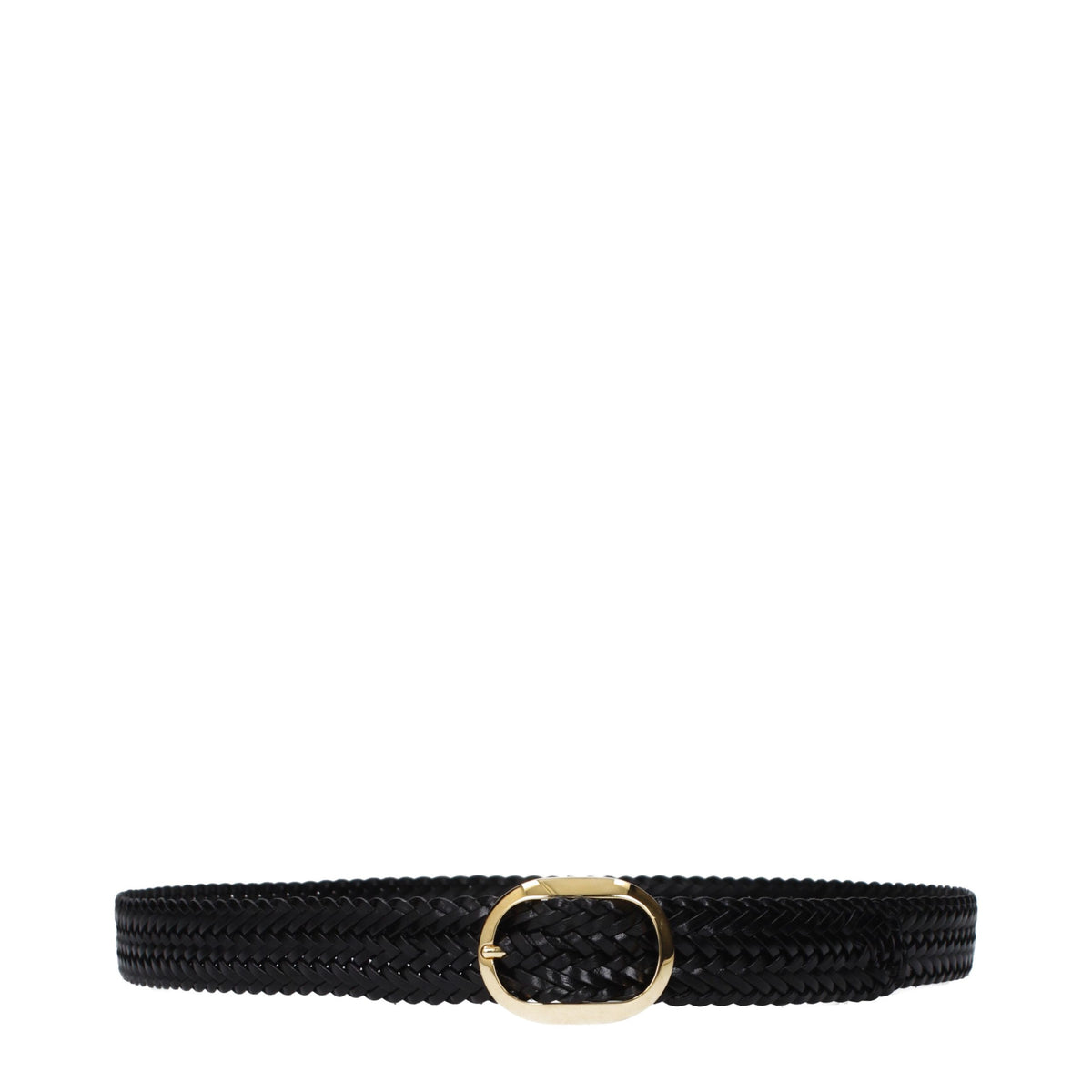 Tom Ford Black Leather Regular Men's Belt