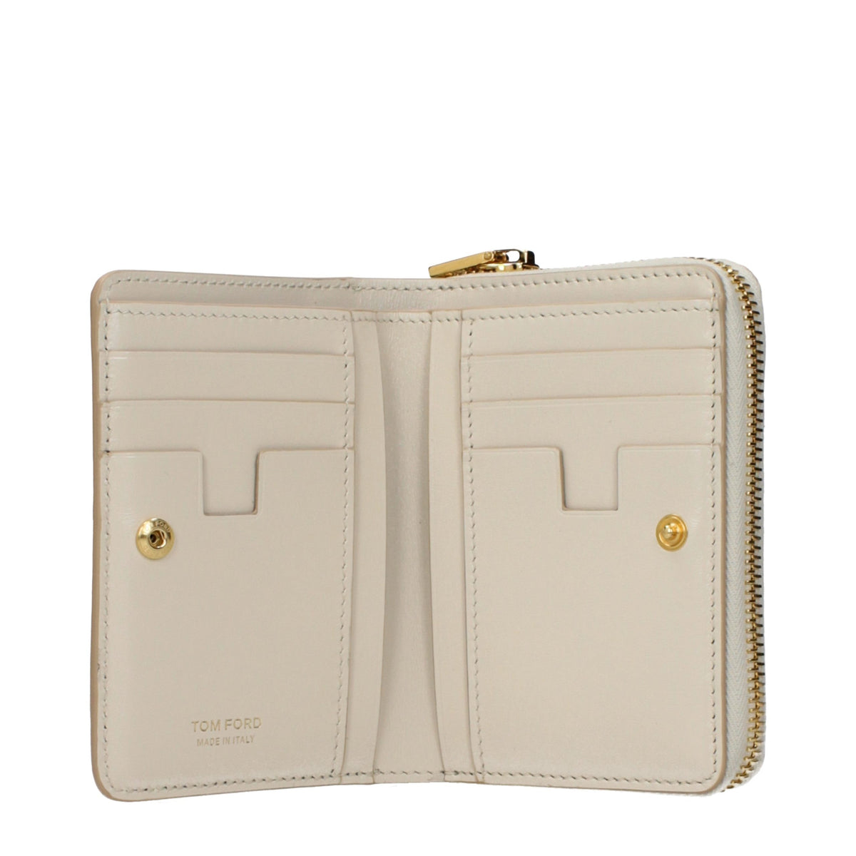 Tom Ford Beige Leather Women's Wallet