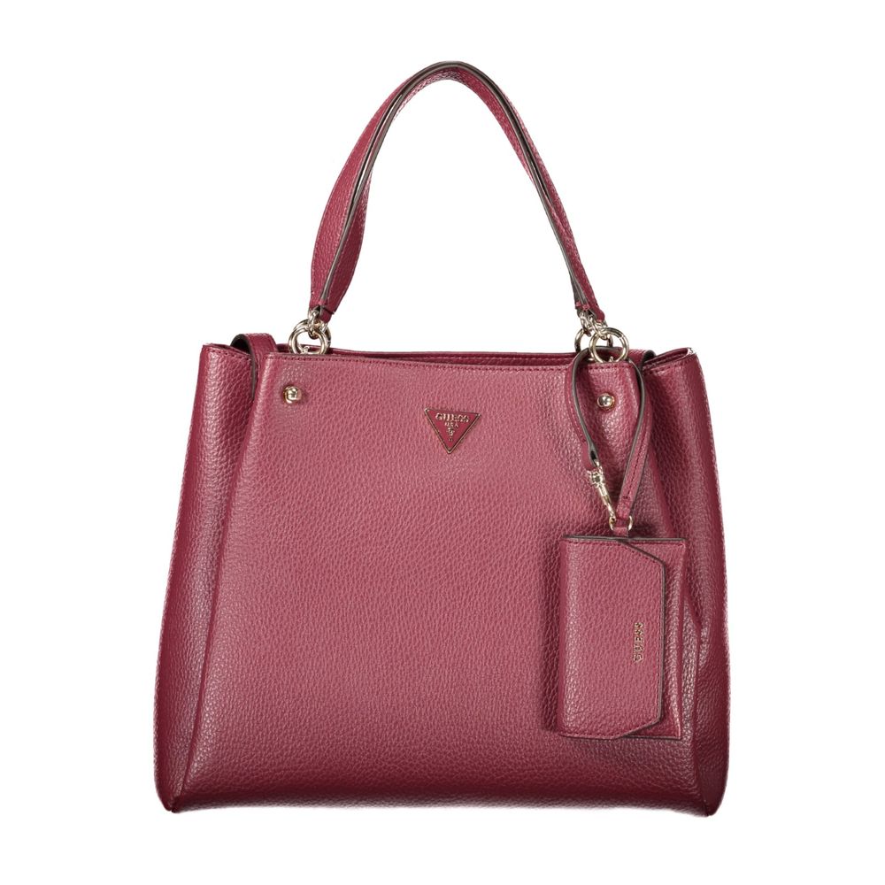 Guess Jeans Rosso Poliuretano Women's Women's Bag
