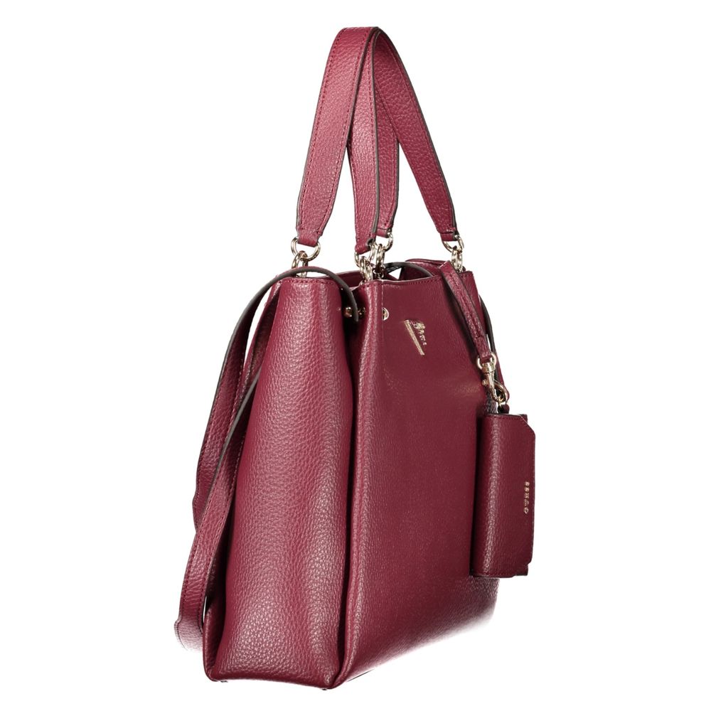 Guess Jeans Rosso Poliuretano Women's Women's Bag
