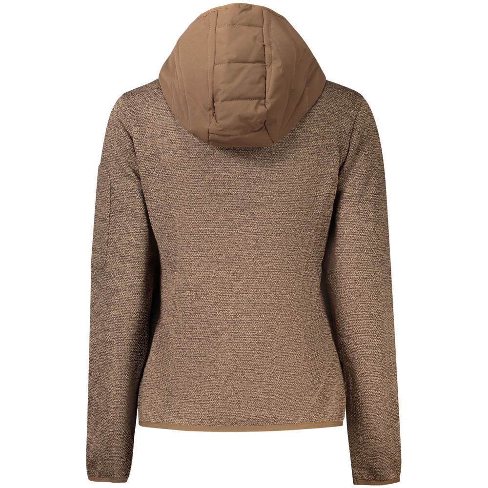 Norway 1963 Brown Polyester Women's Jacket with Women's Hood
