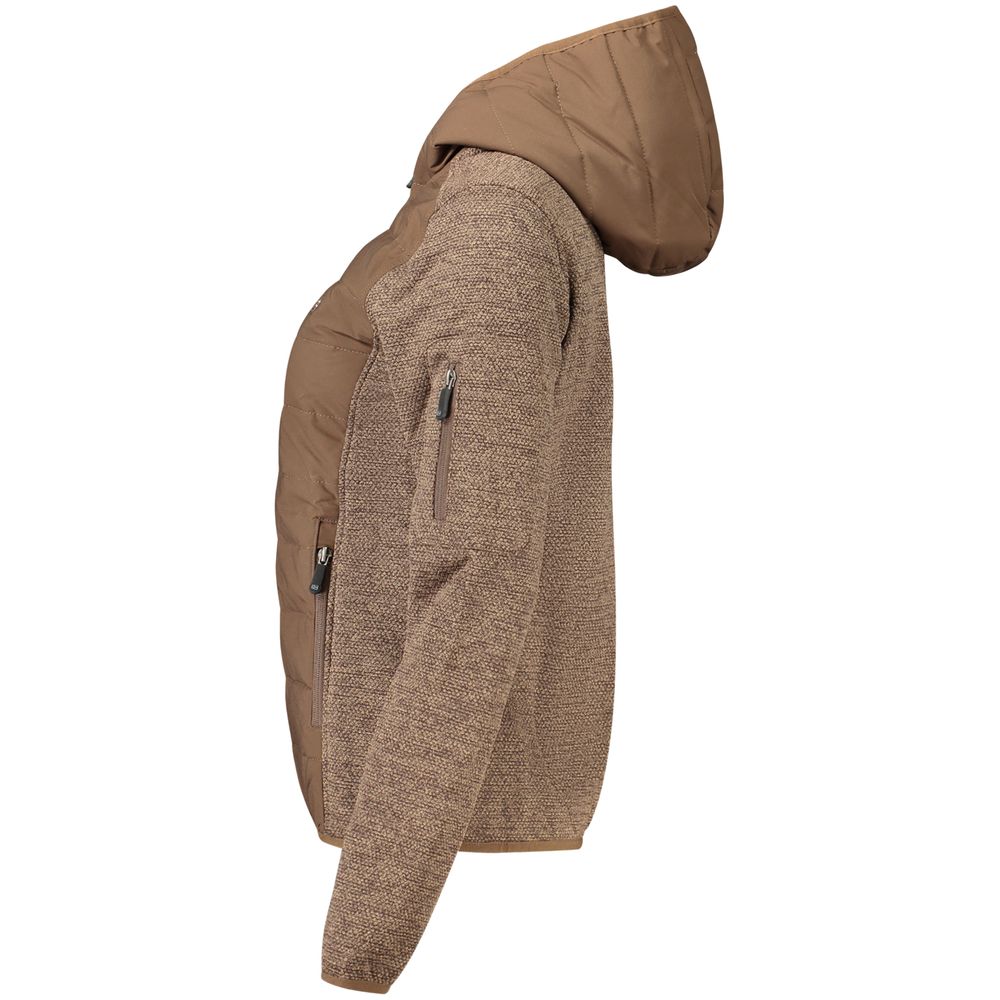 Norway 1963 Brown Polyester Women's Jacket with Women's Hood