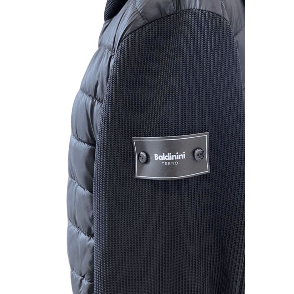 Baldinini Trend Blue Polyester Men Men's Jacket