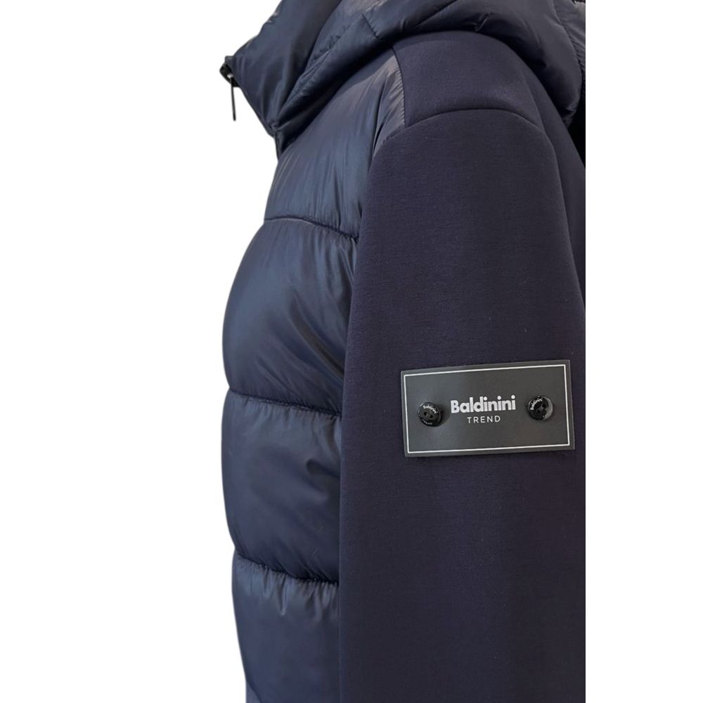 Baldinini Trend Blue Polyester Men Men's Jacket