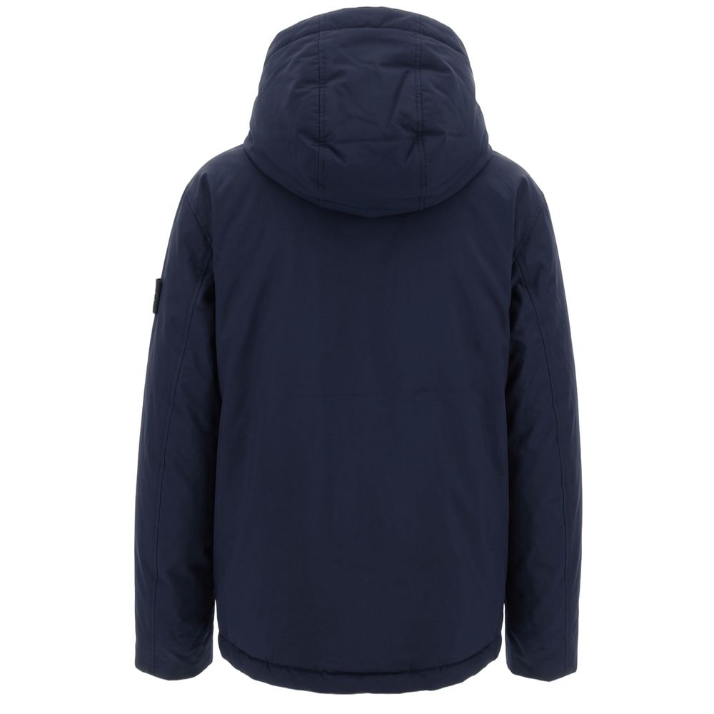 Baldinini Trend Blue Polyester Men Men's Jacket