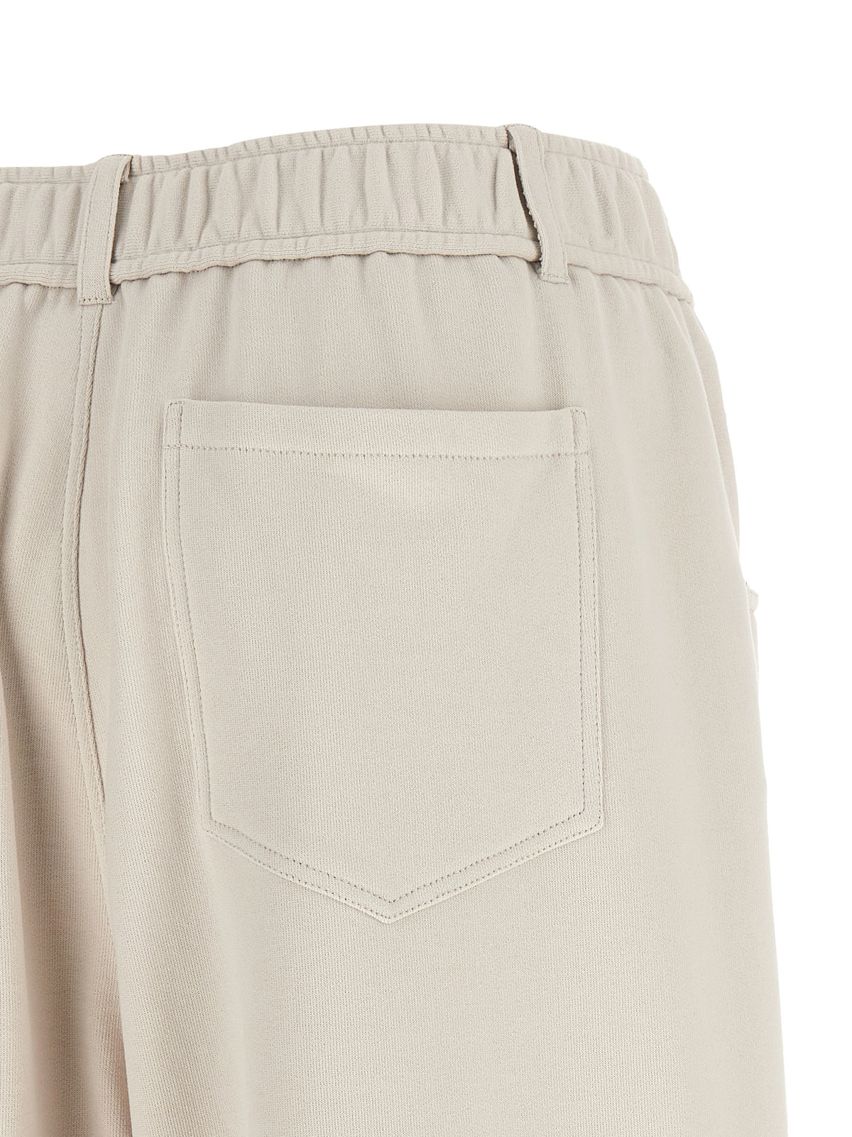 Brunello Cucinelli Beige Cotton Athletic Women's Pants