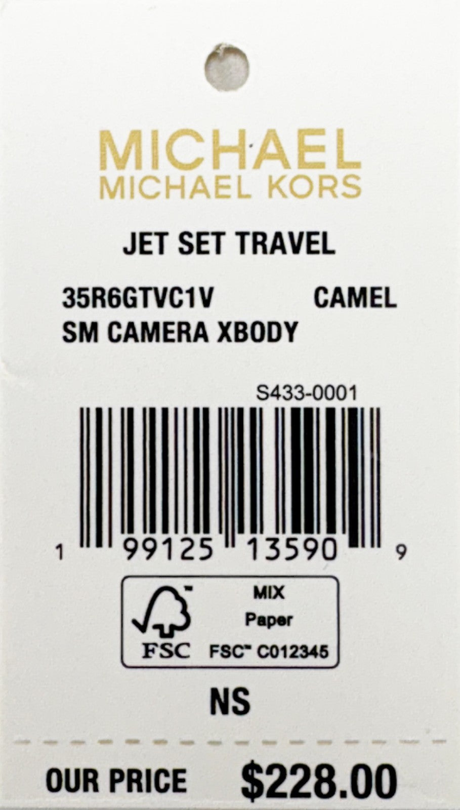 Michael Kors Michael Kors Small Camera Crossbody Bag Women's Purse