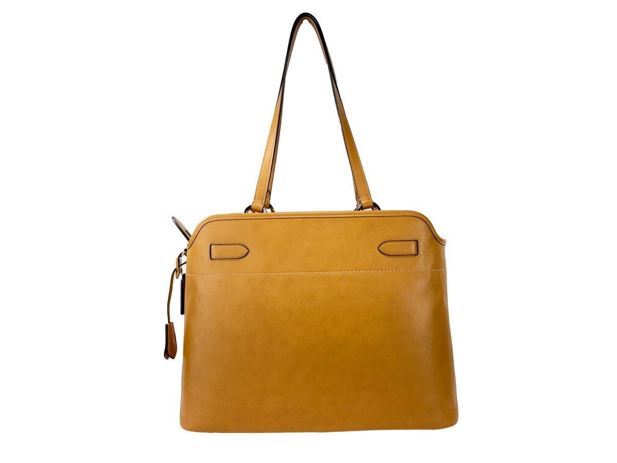 COACH Coach Easton Brown Leather Tote Women's Bag