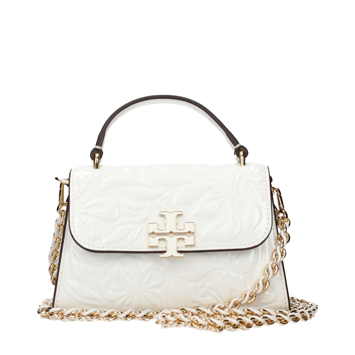 Tory Burch White Leather Women's Handbag