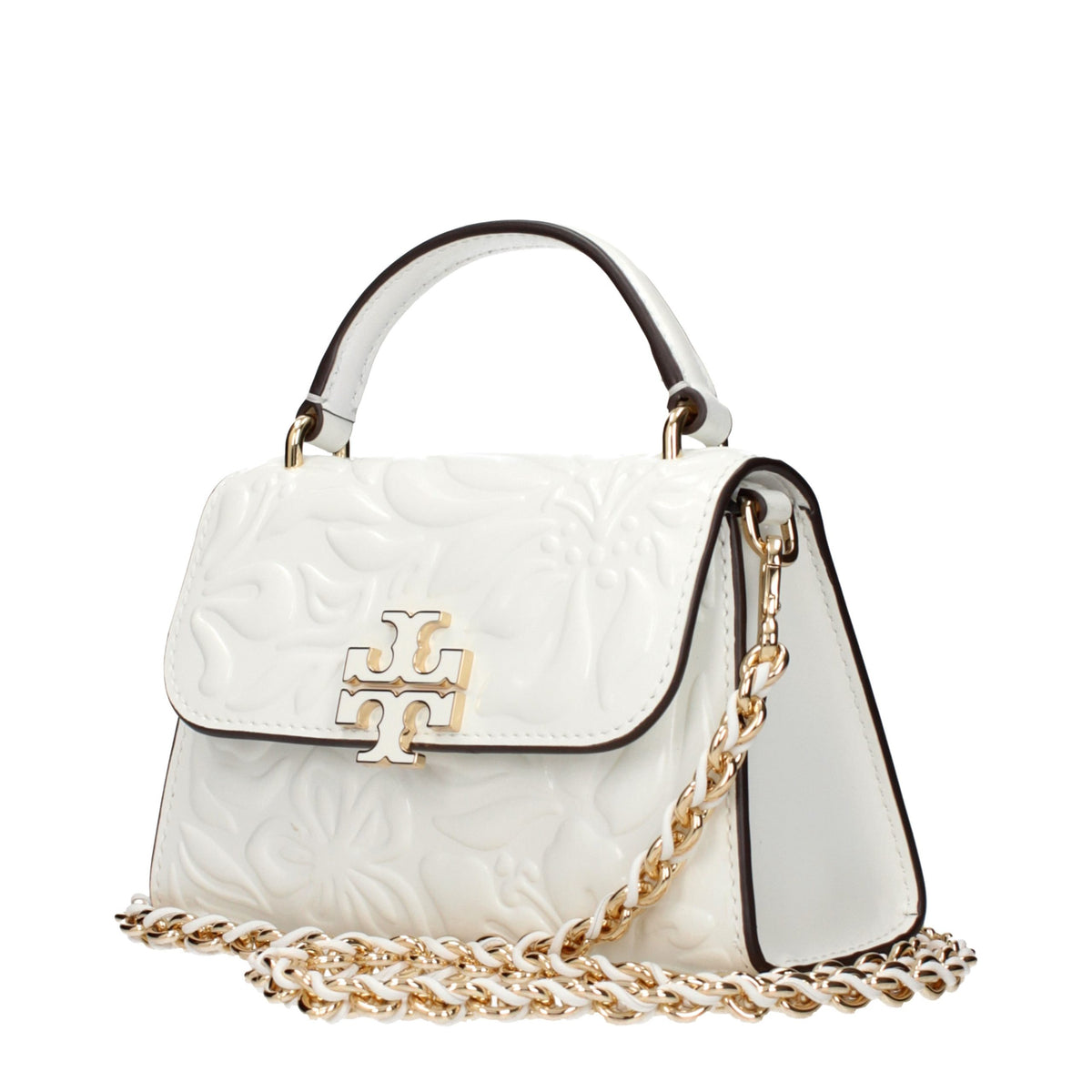 Tory Burch White Leather Women's Handbag