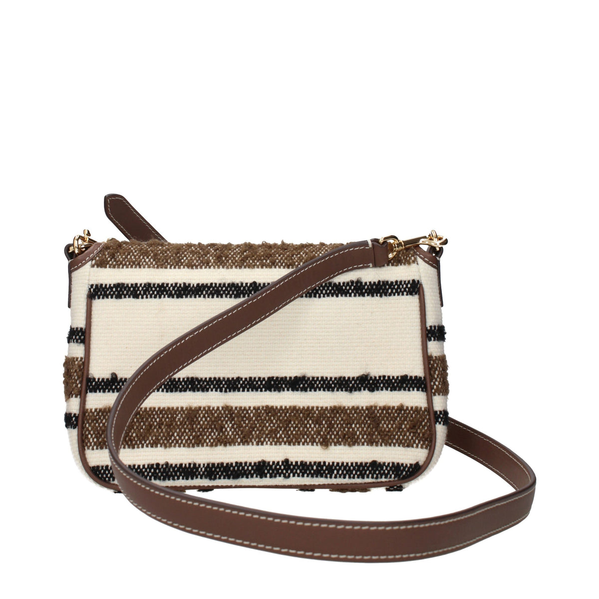 Tory Burch Beige Fabric Crossbody Women's Bag