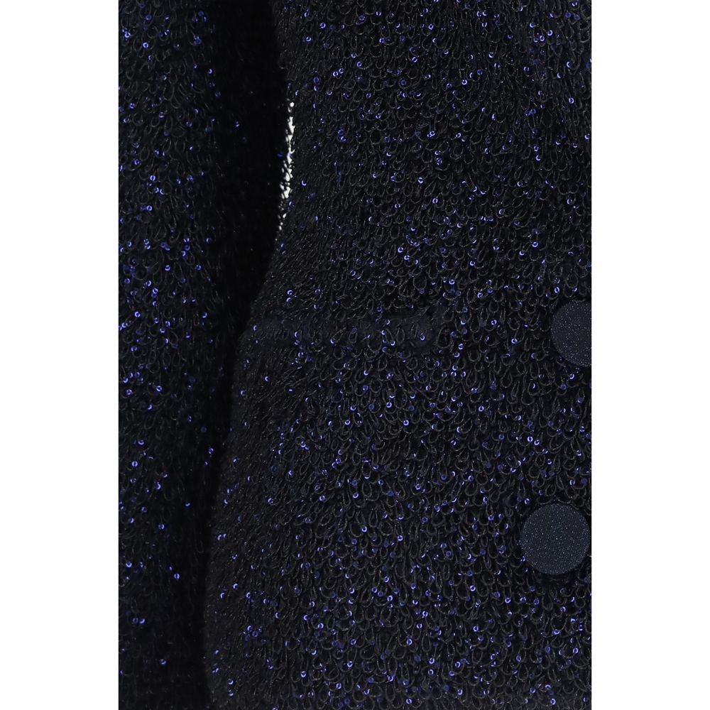 Giorgio Armani Blue Polyamide Women's Blazer
