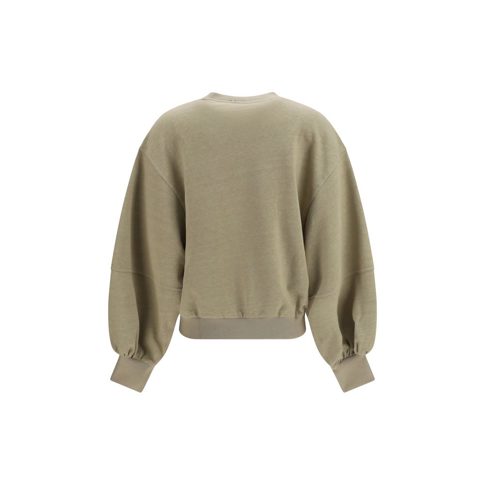 Brunello Cucinelli Beige Cotton Women's Sweatshirt