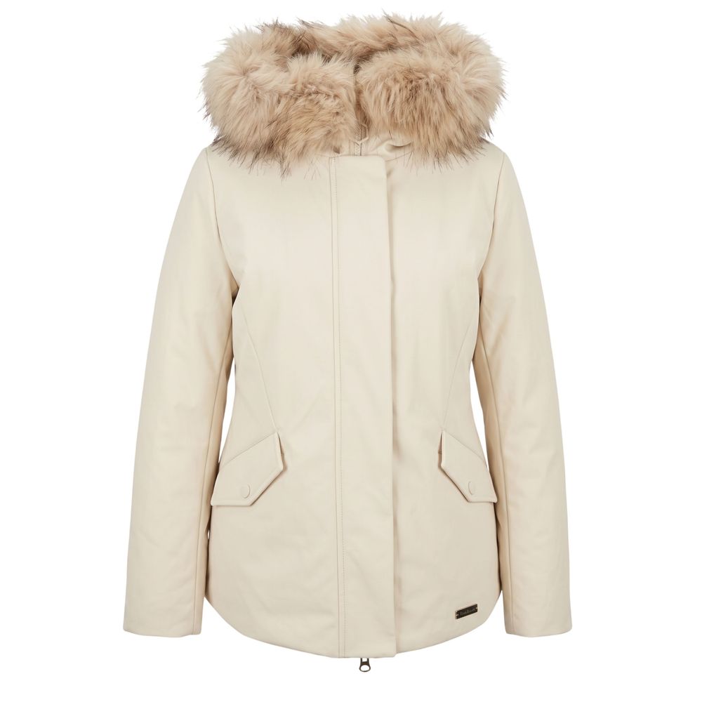Baldinini Trend White Nylon Women Women's Jacket