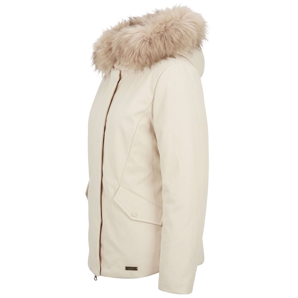 Baldinini Trend White Nylon Women Women's Jacket