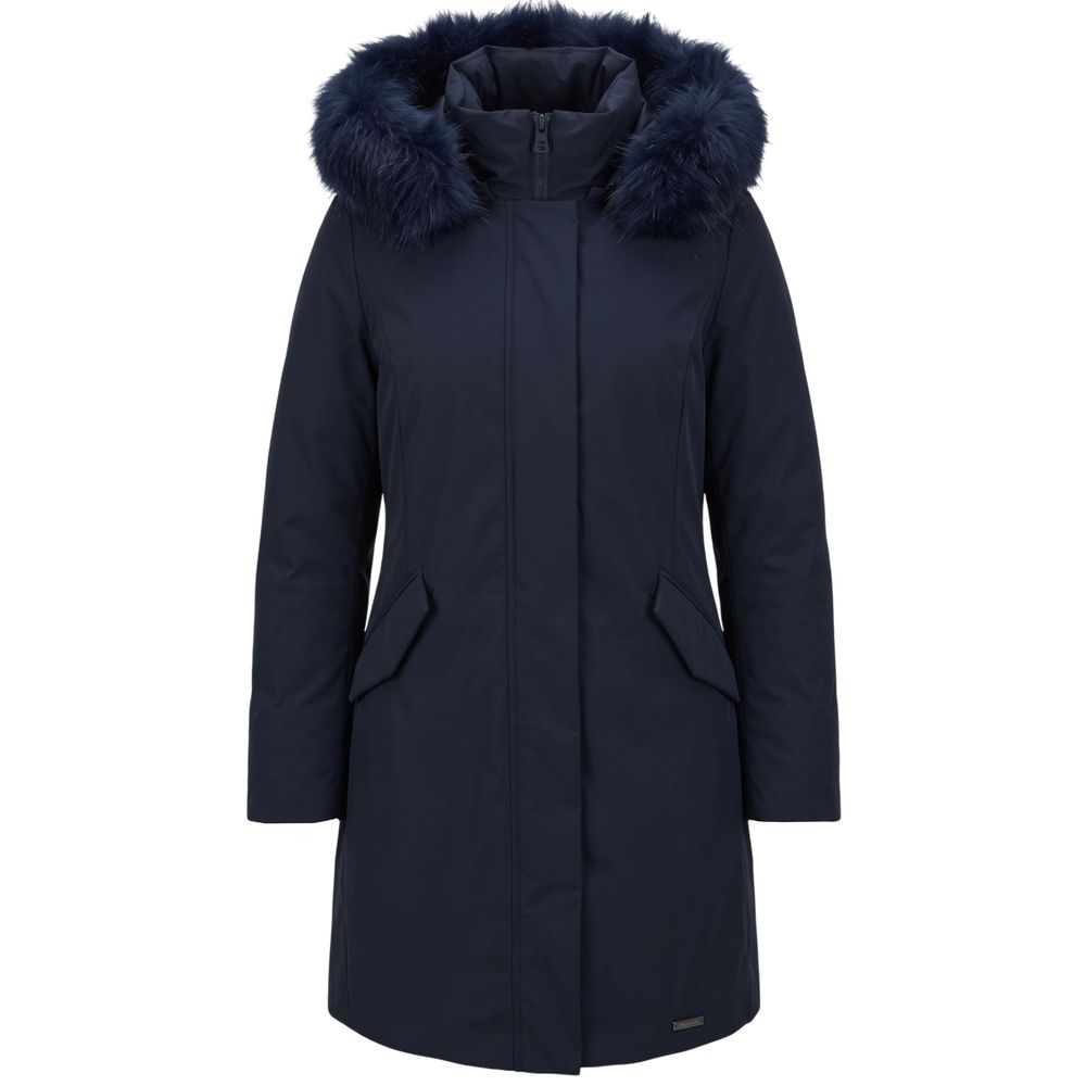 Baldinini Trend Blue Nylon Women Women's Jacket