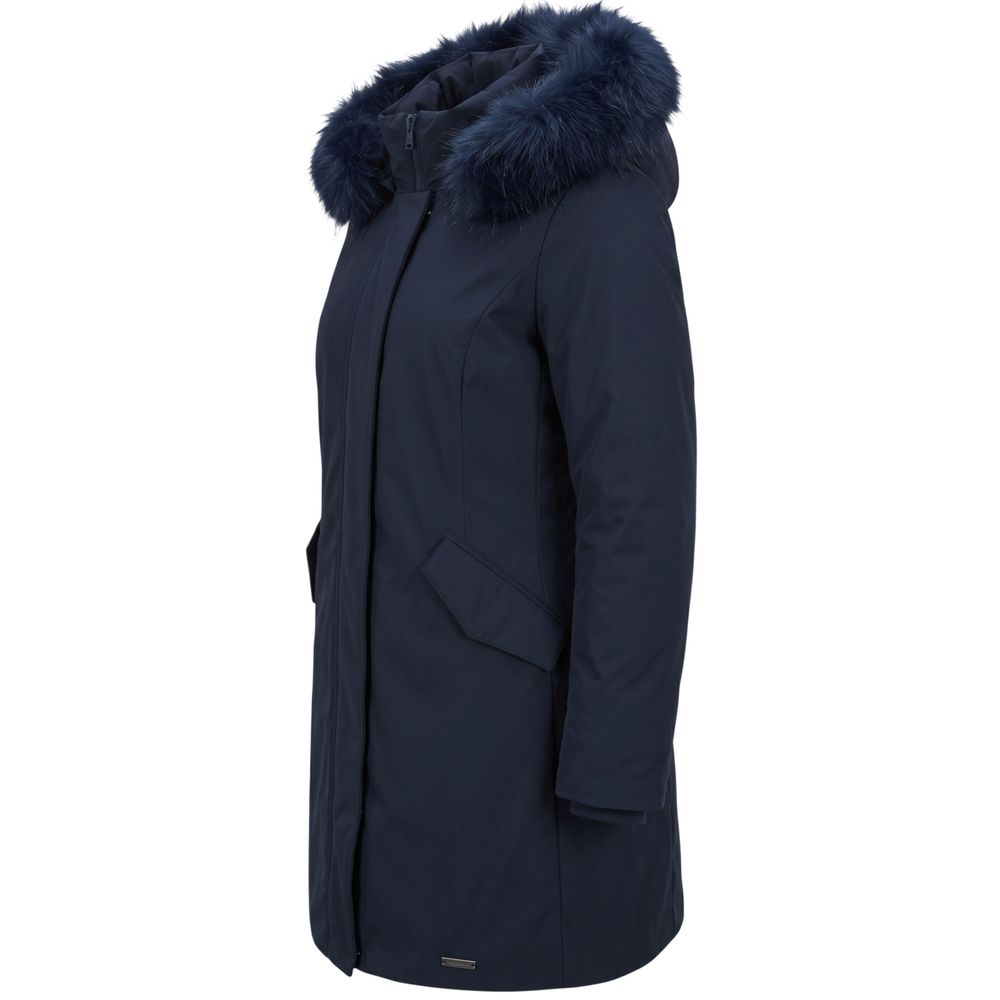 Baldinini Trend Blue Nylon Women Women's Jacket