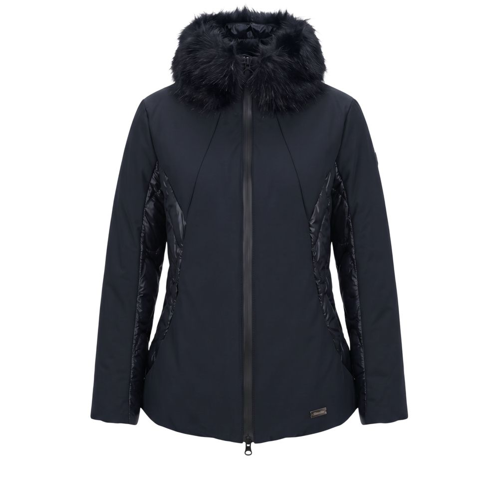 Baldinini Trend Blue Nylon Women Women's Jacket