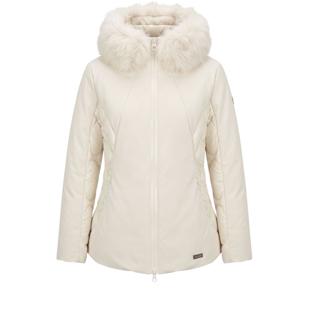 Baldinini Trend White Nylon Women Women's Jacket