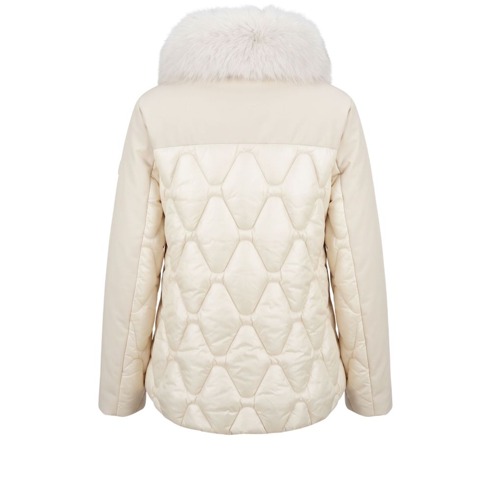Baldinini Trend White Nylon Women Women's Jacket