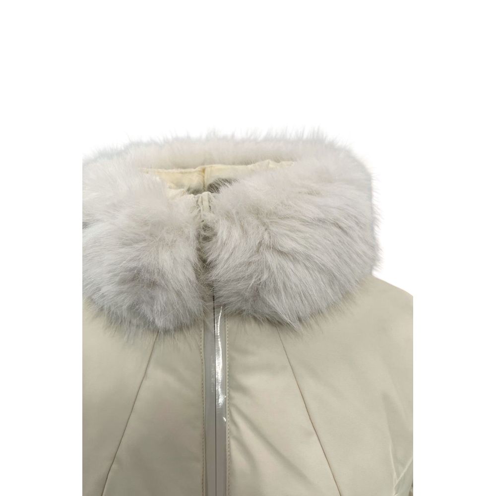 Baldinini Trend White Nylon Women Women's Jacket