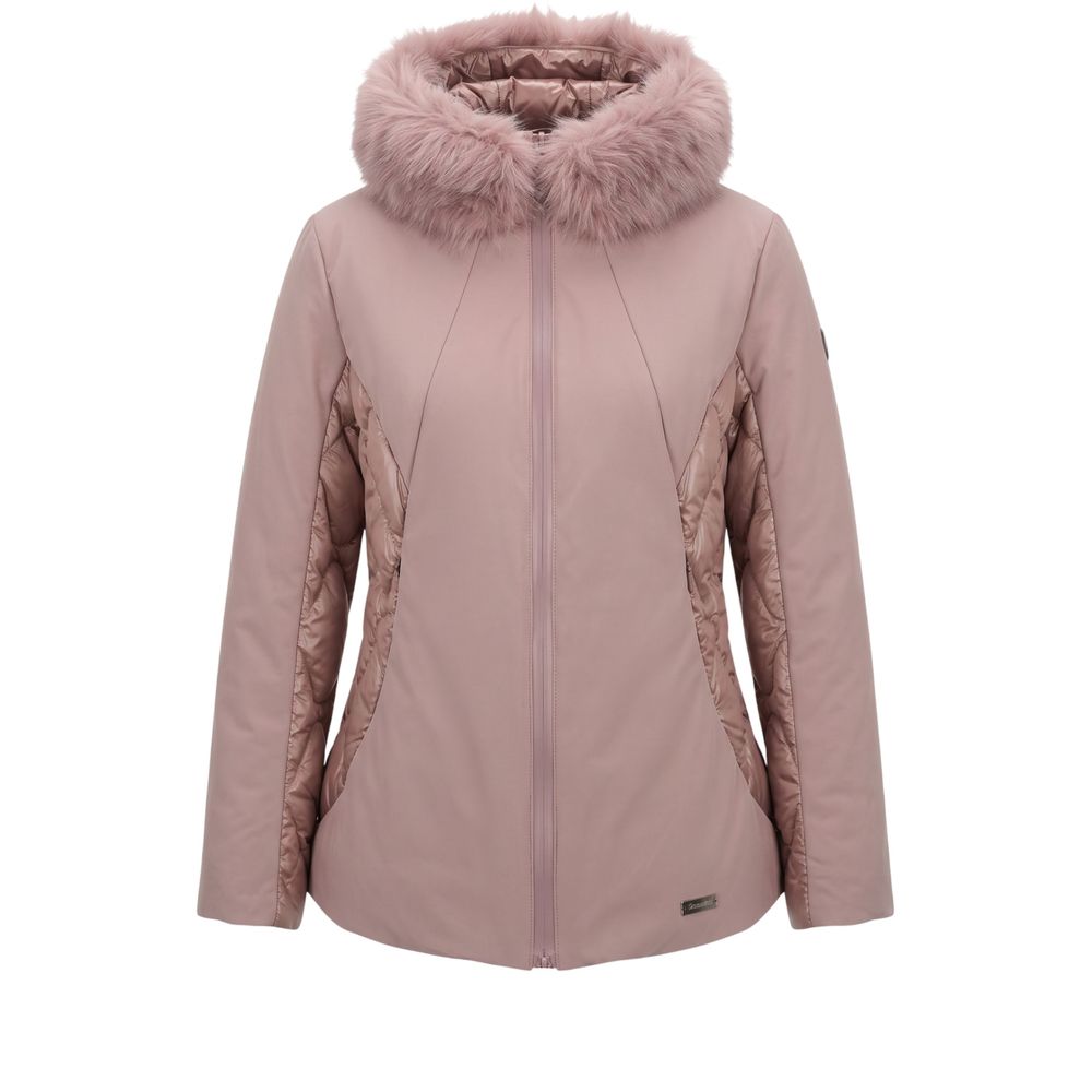 Baldinini Trend Pink Nylon Women Women's Jacket