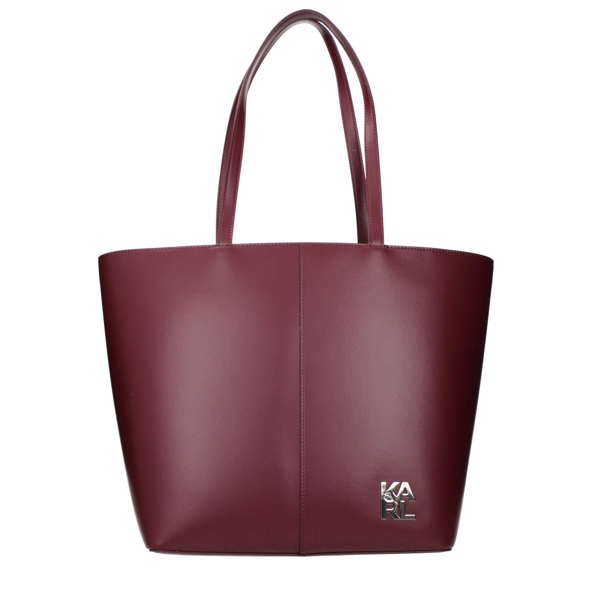 Karl Lagerfeld Red Polyethylene Shoulder Women's Bag