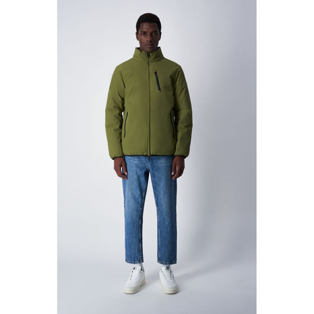 Champion Green Polyamide Men's Bomber