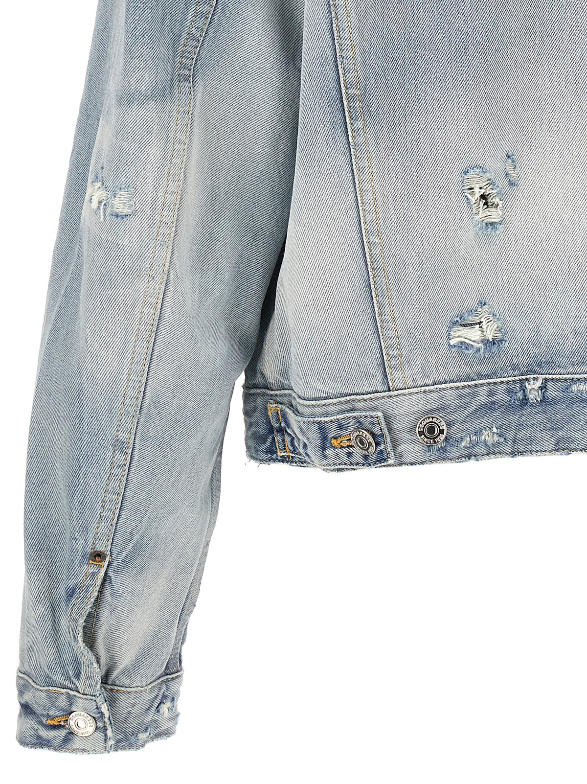 Dsquared² Blue Cotton Denim Men's Jacket