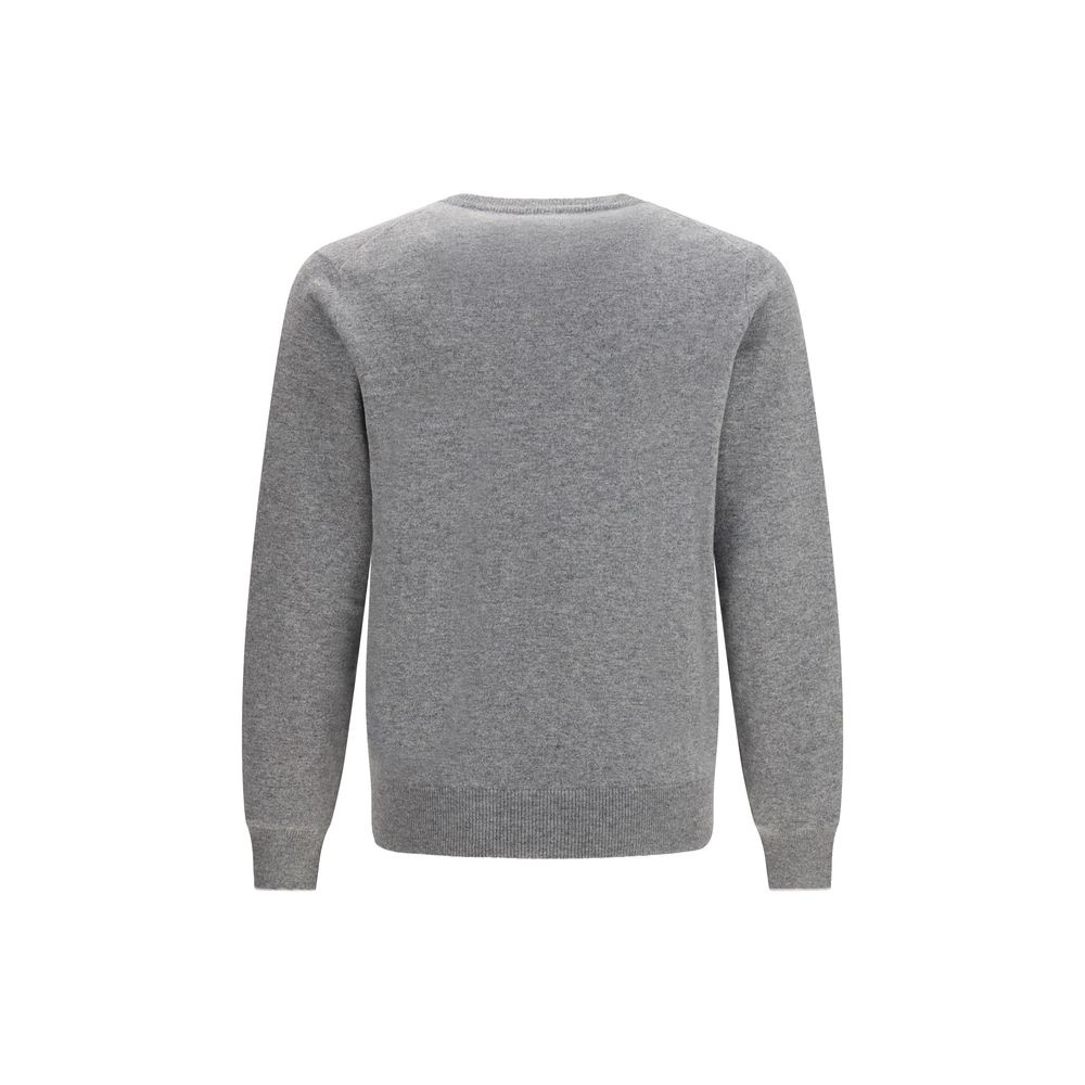 Brunello Cucinelli Gray Cashmere Men's Sweater