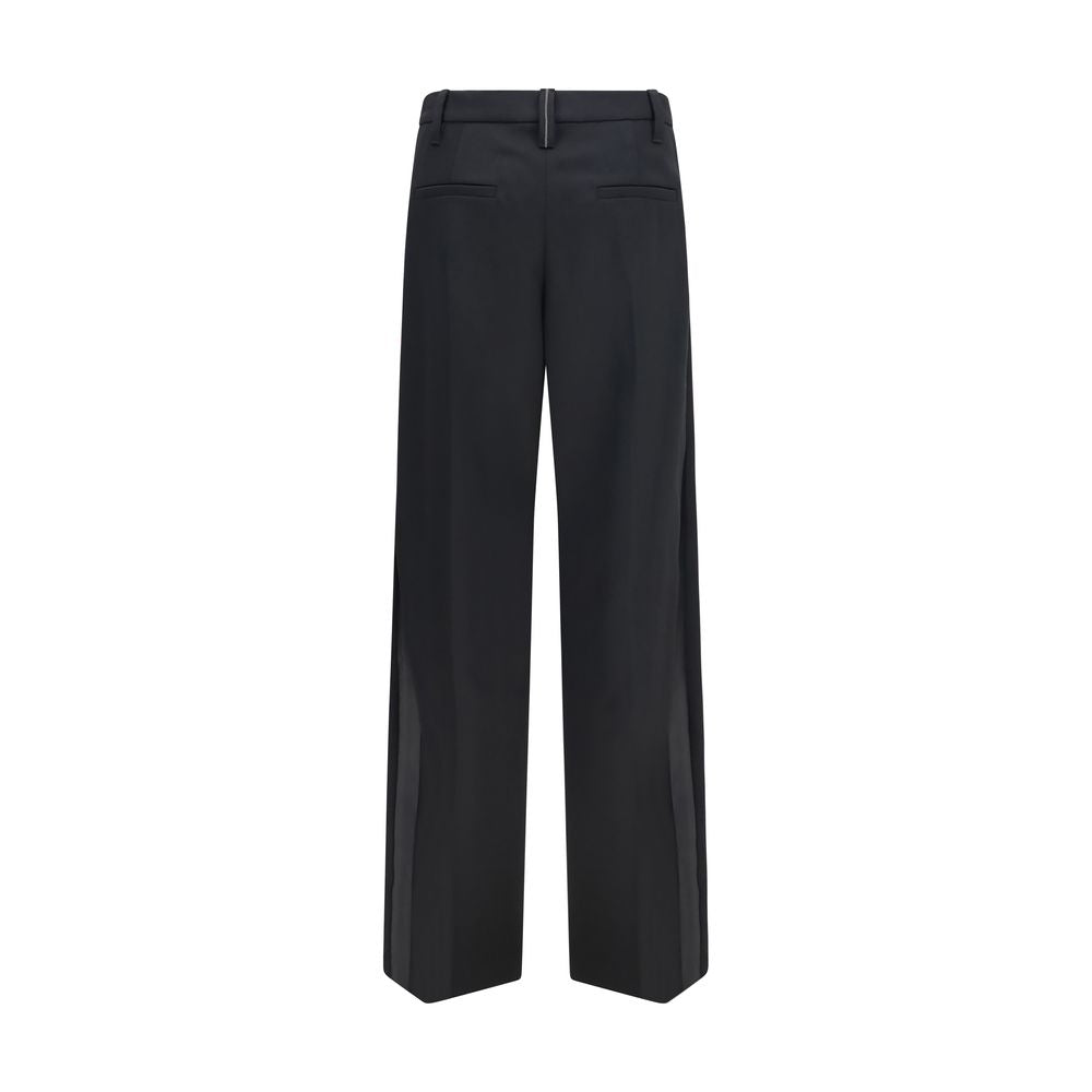 Brunello Cucinelli Black Wool Oves Aries Dress Women's Pants