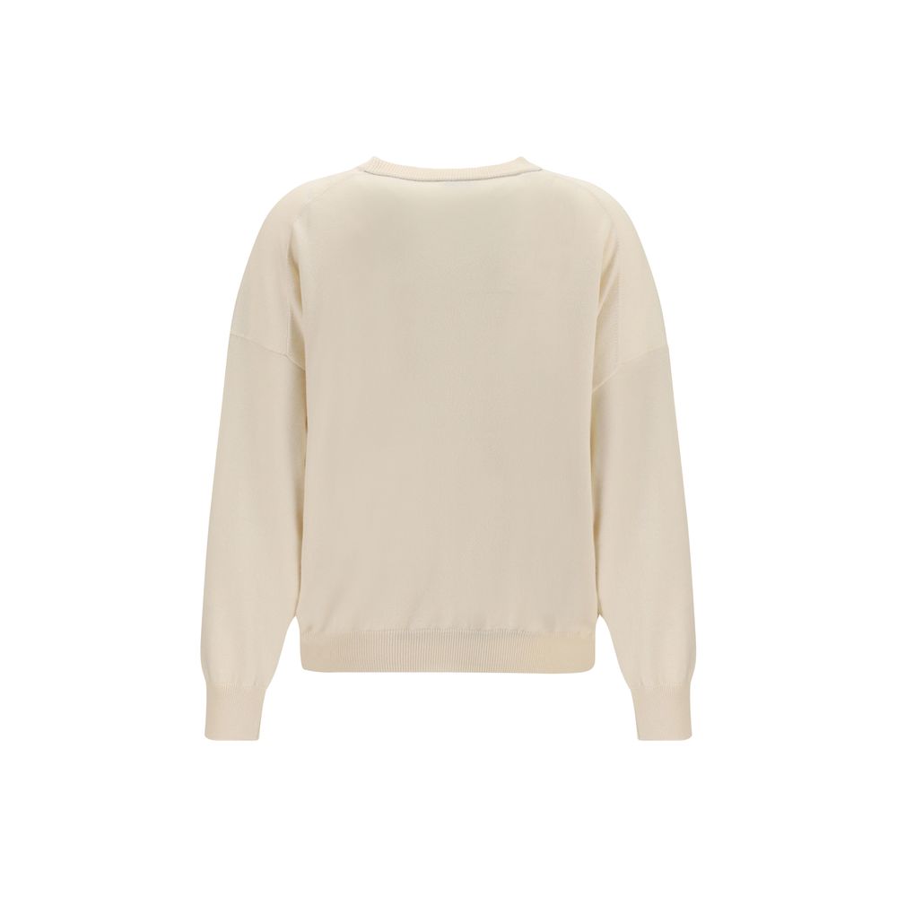 Brunello Cucinelli Beige Cashmere Women's Sweater