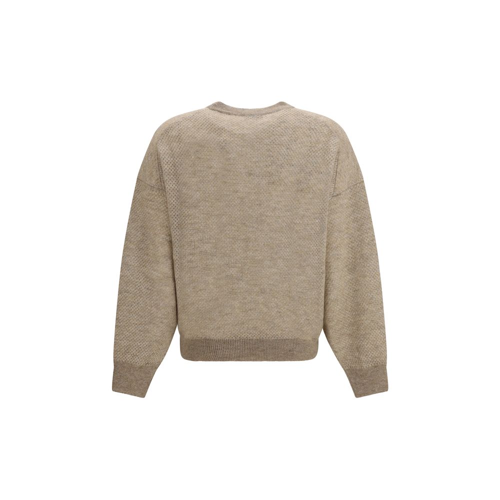 Brunello Cucinelli Beige Mohair Women's Sweatshirt