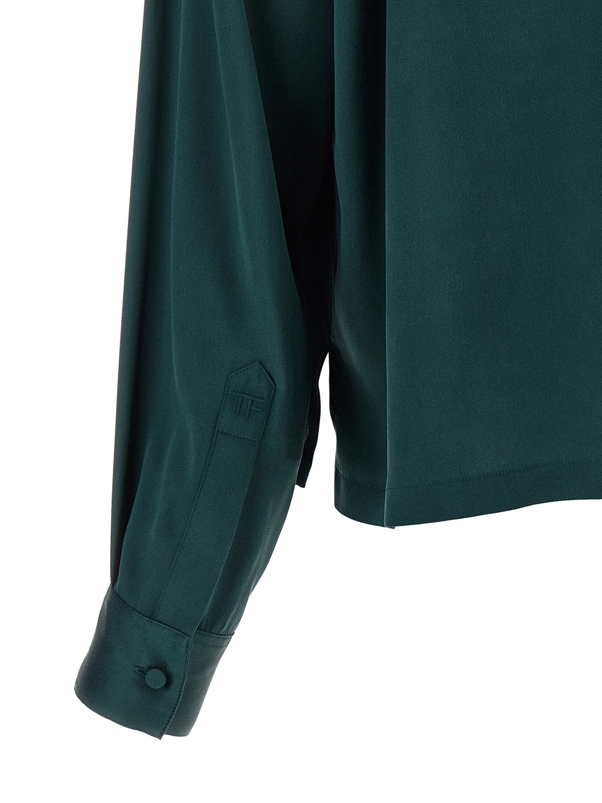 Tom Ford Bicolor Silk Polo Women's Shirt