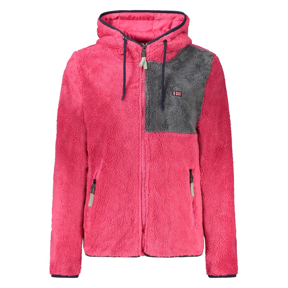 Norway 1963 Pink Polyester Women's Women's Sweatshirt