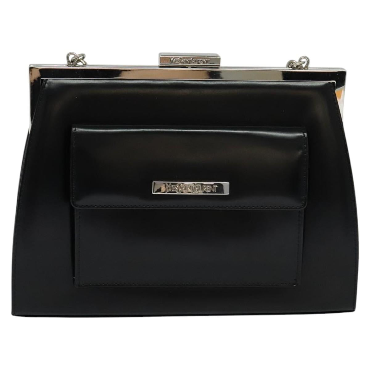 Saint Laurent Black Patent Leather Handbag (Pre-Owned)