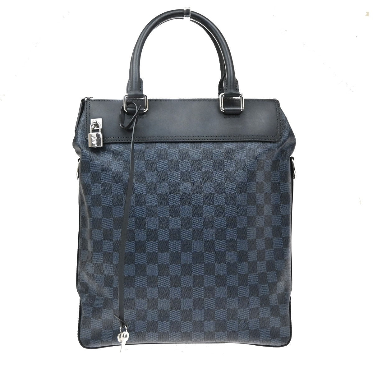 Louis Vuitton Greenwich Damier Cobalt Blue Canvas Tote Bag Bag (Pre-Owned)