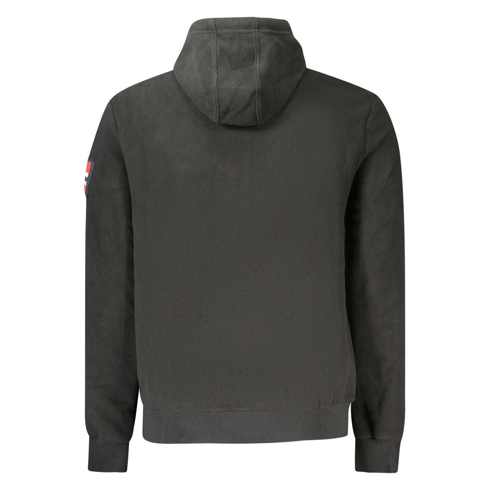 Norway 1963 Black Polyester Mens Sweatshirt with Men's Hood