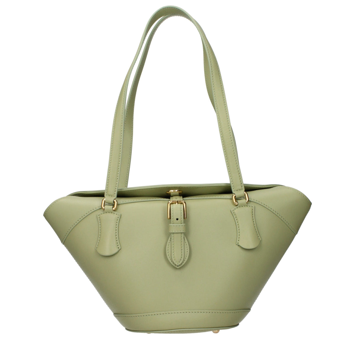 Dolce & Gabbana Green Leather Shoulder Women's Bag