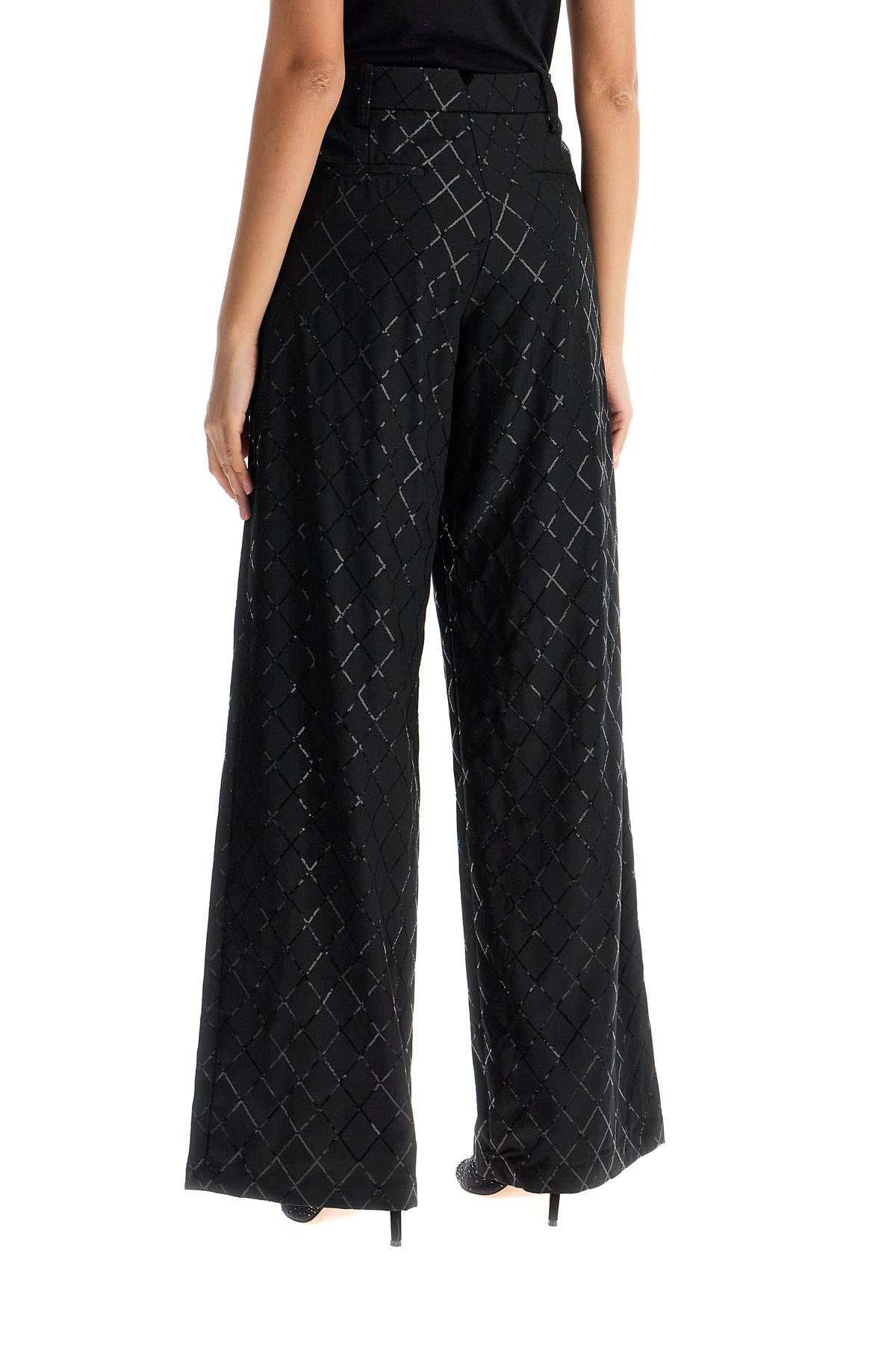 Rotate Women's Wide Pants With Sequins.