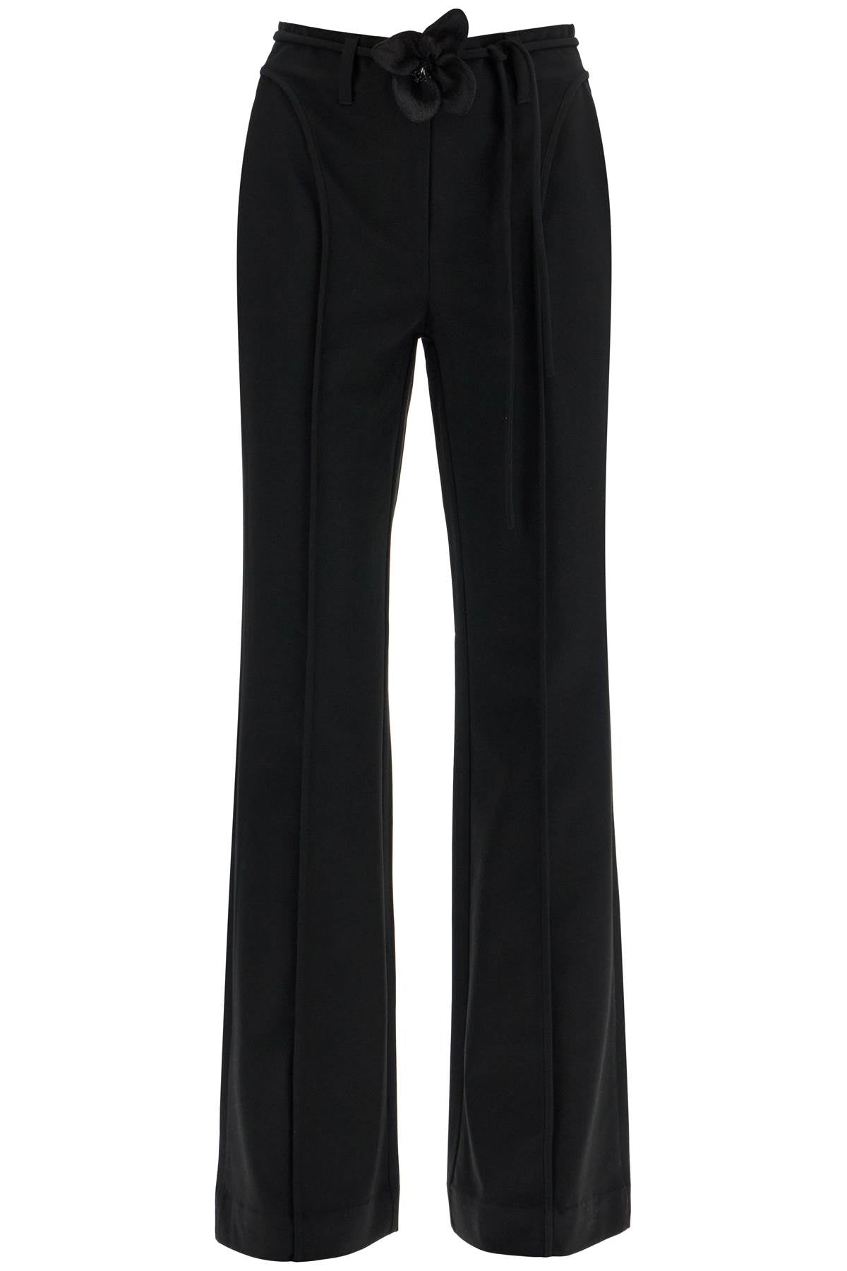 Rotate Women's Elegant Pink Recycled Polyester Women's Trousers