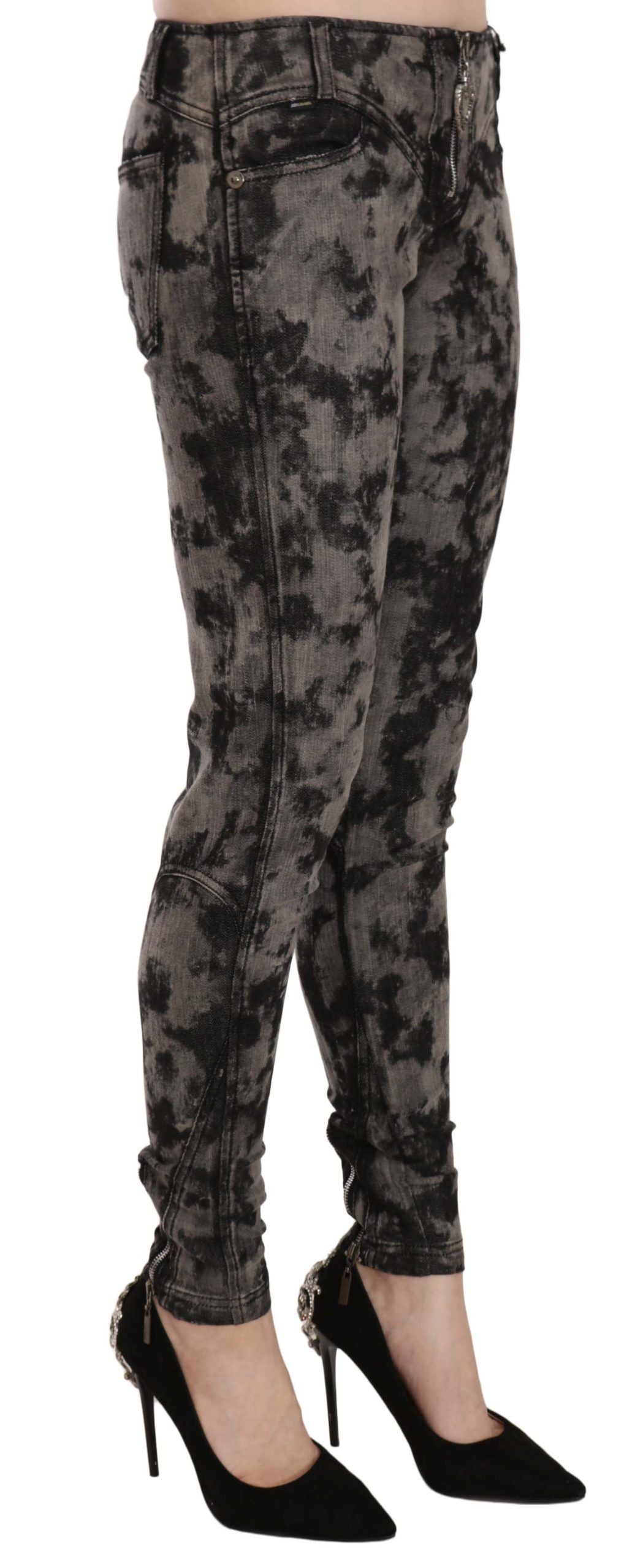 Just Cavalli Elegant Low Waist Skinny Denim Women's Pants